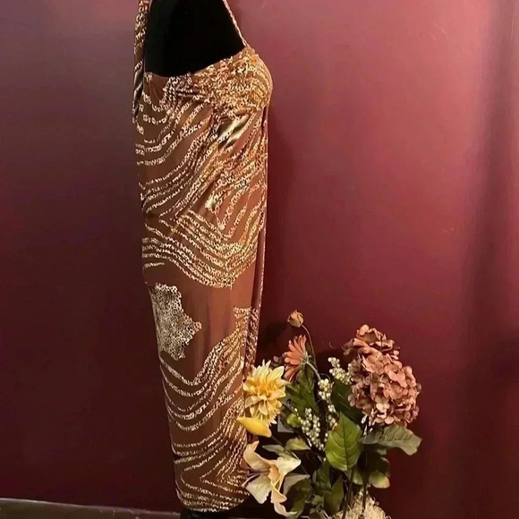 Jon & Anna NWT Women’s Large Sleeveless Animal Print Dress - Picture 4 of 8